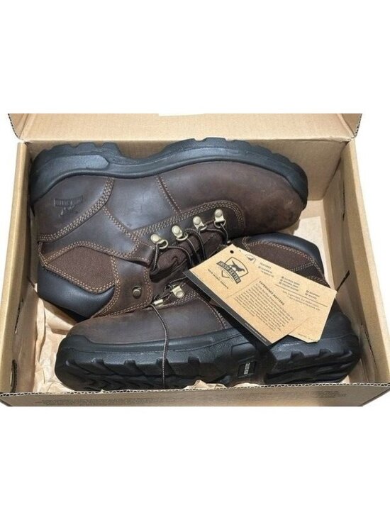 Red Wing Irish Setter Ely 6in Leather Soft Toe ASTM Work Boot 83607 Mens 9.5 NEW main image 7